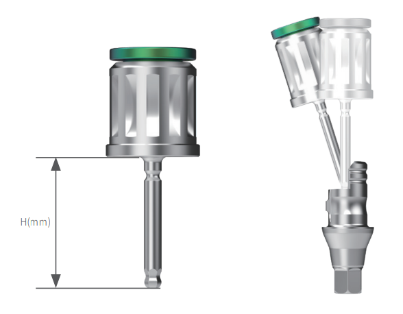 SIS Luna Ti-Base Angle Driver Hex