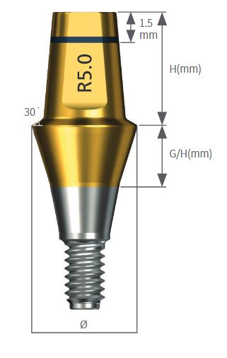 SIS Luna Simple Abutment