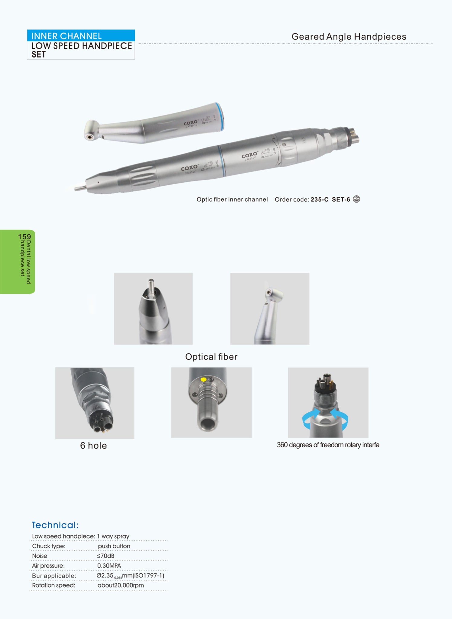 COXO 235-C Low-Speed Handpiece