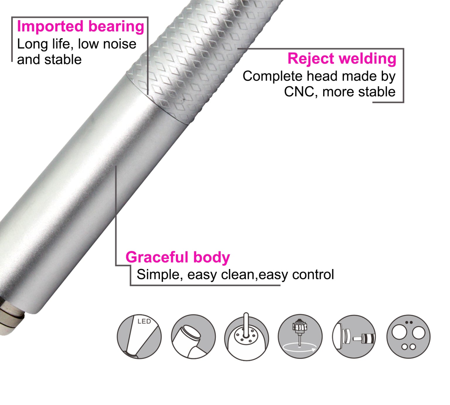 COXO CX207-G H16 High-Speed Handpiece