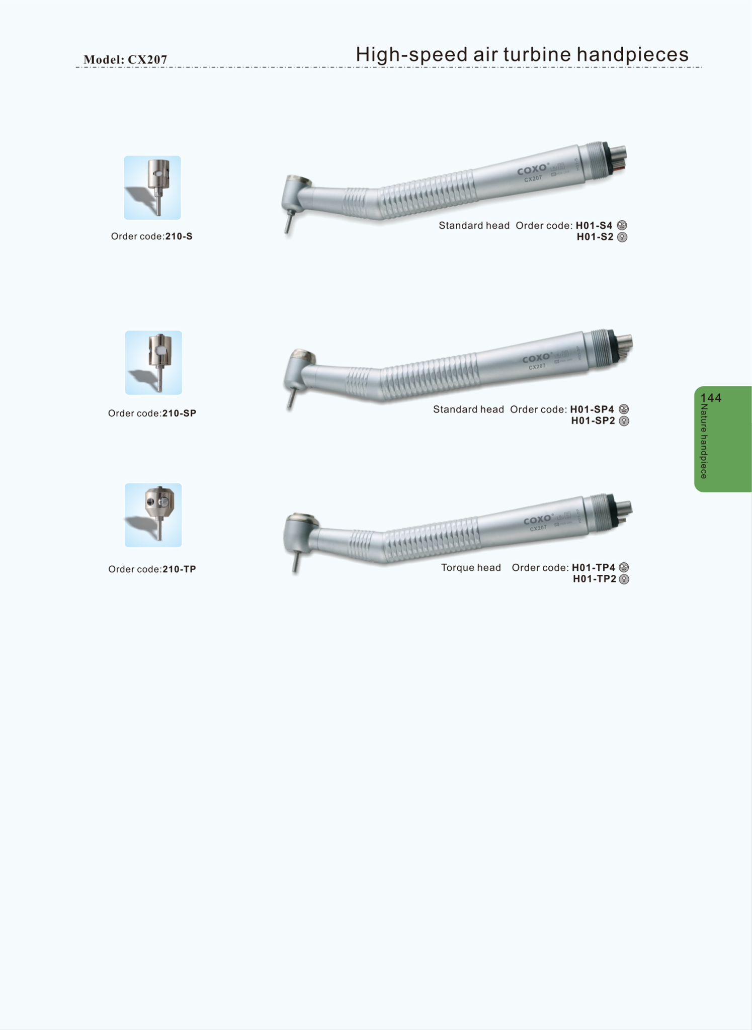 COXO CX207 H01 High-Speed Handpiece