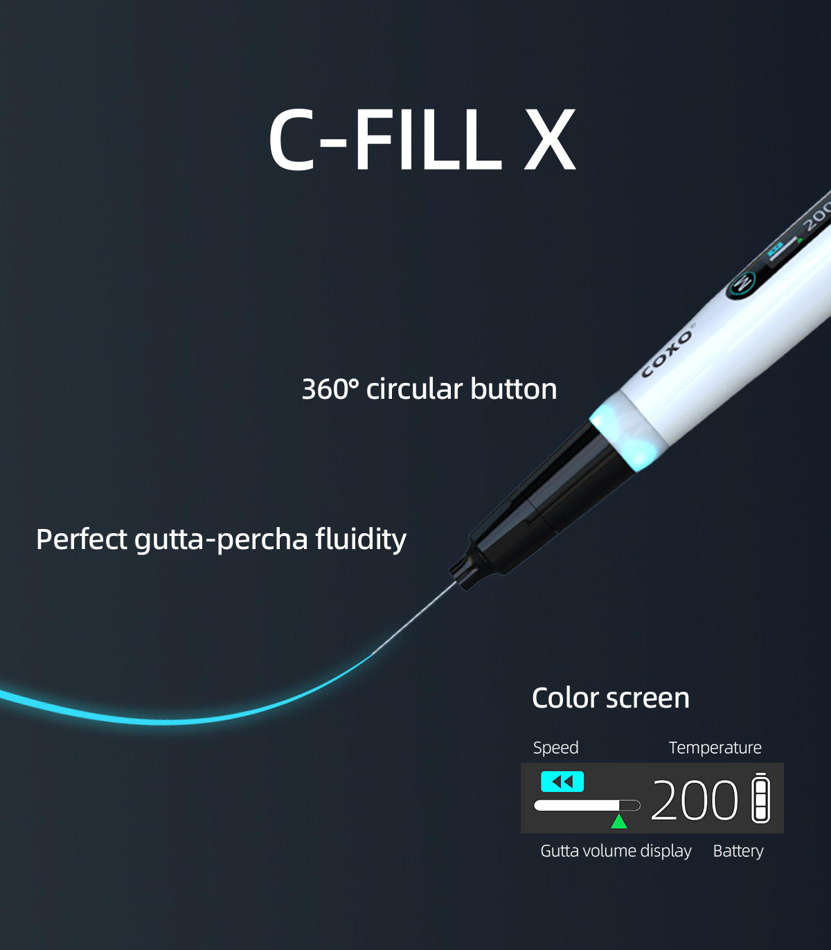 COXO C-FILL X Endodontic obturation system