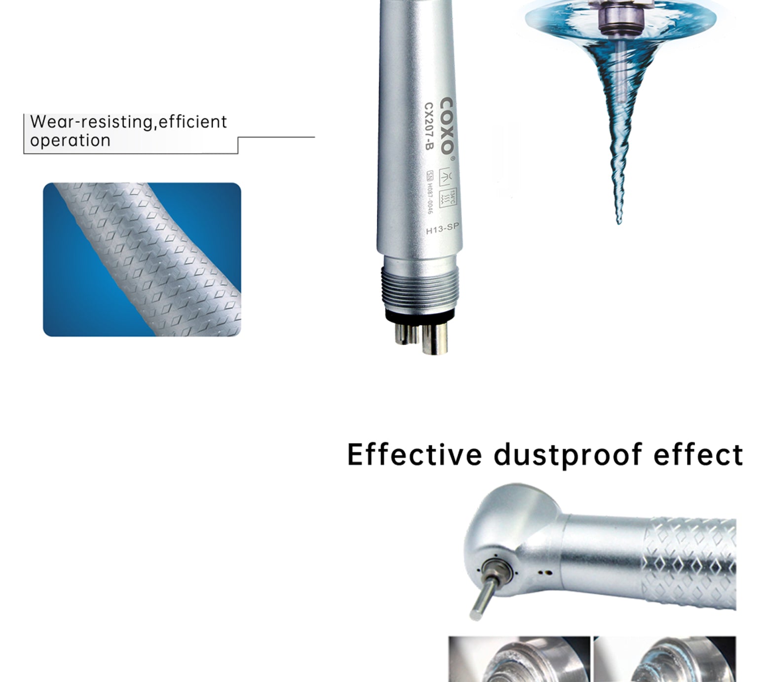 COXO CX207-B H13 High-Speed Handpiece