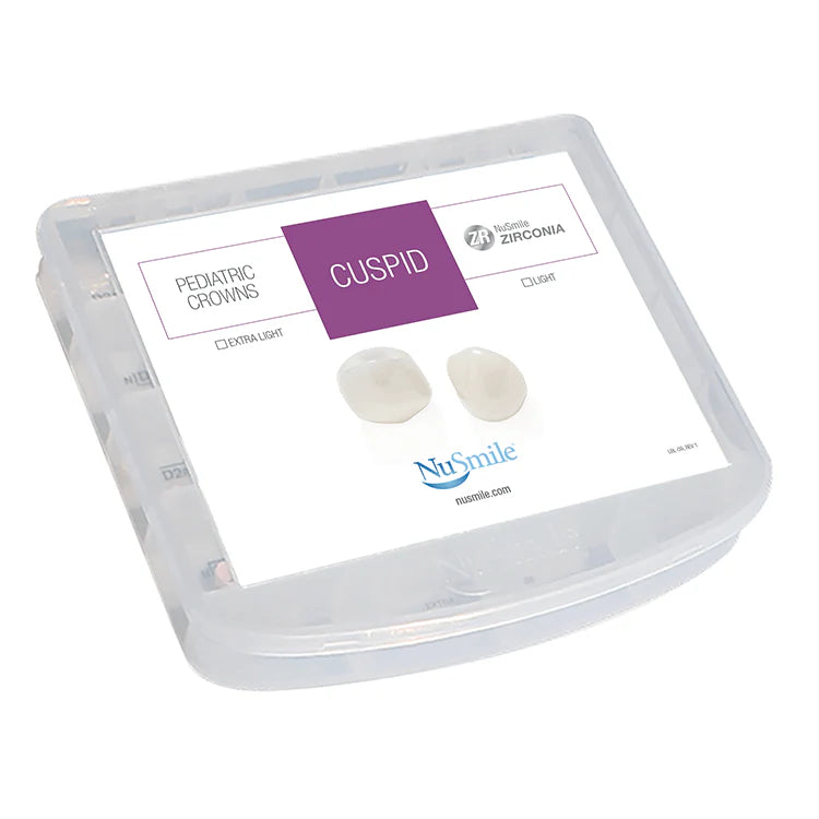 NuSmile ZR Zirconia Cuspid Evaluation Kit - Light